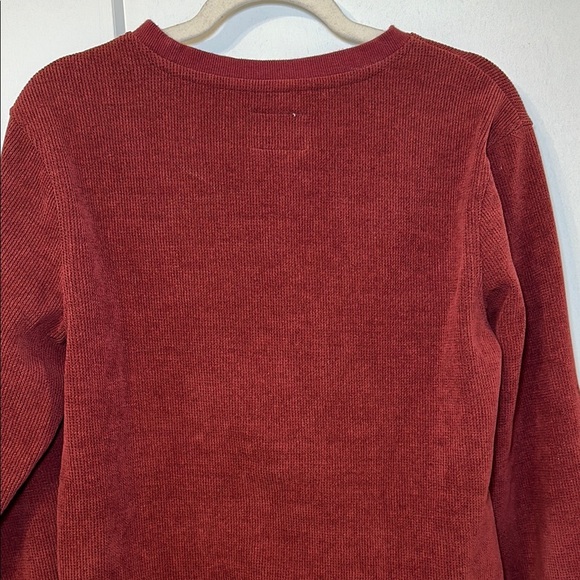 Goodfellow & Co Red Crewneck Sweater Classic Knit - Picture 5 of 5